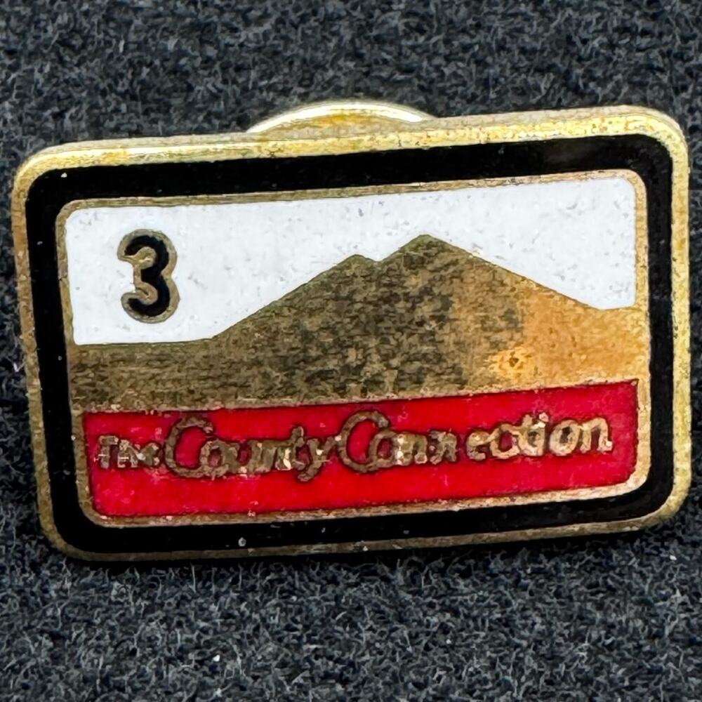 The County Connection Contra Costa Bus Transit Safety 3 Year Lapel Pin Pinback